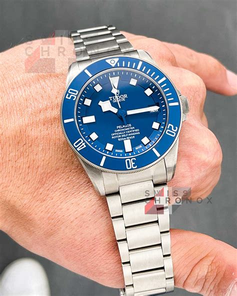 tudor pelagos 39 blue dial|tudor pelagos m25600tb.